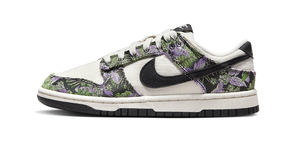 Nike Debuts the Nike Dunk Low Next Nature in Intricate "Floral Tapestry"