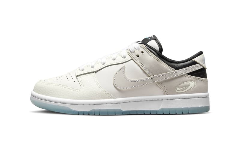 Nike Dunk Low Receives a "Supersonic" Treatment FN7646-030 White/Igloo-Black-Neutral Grey release info classic white shoes low tops swoosh air force 1 alternatives