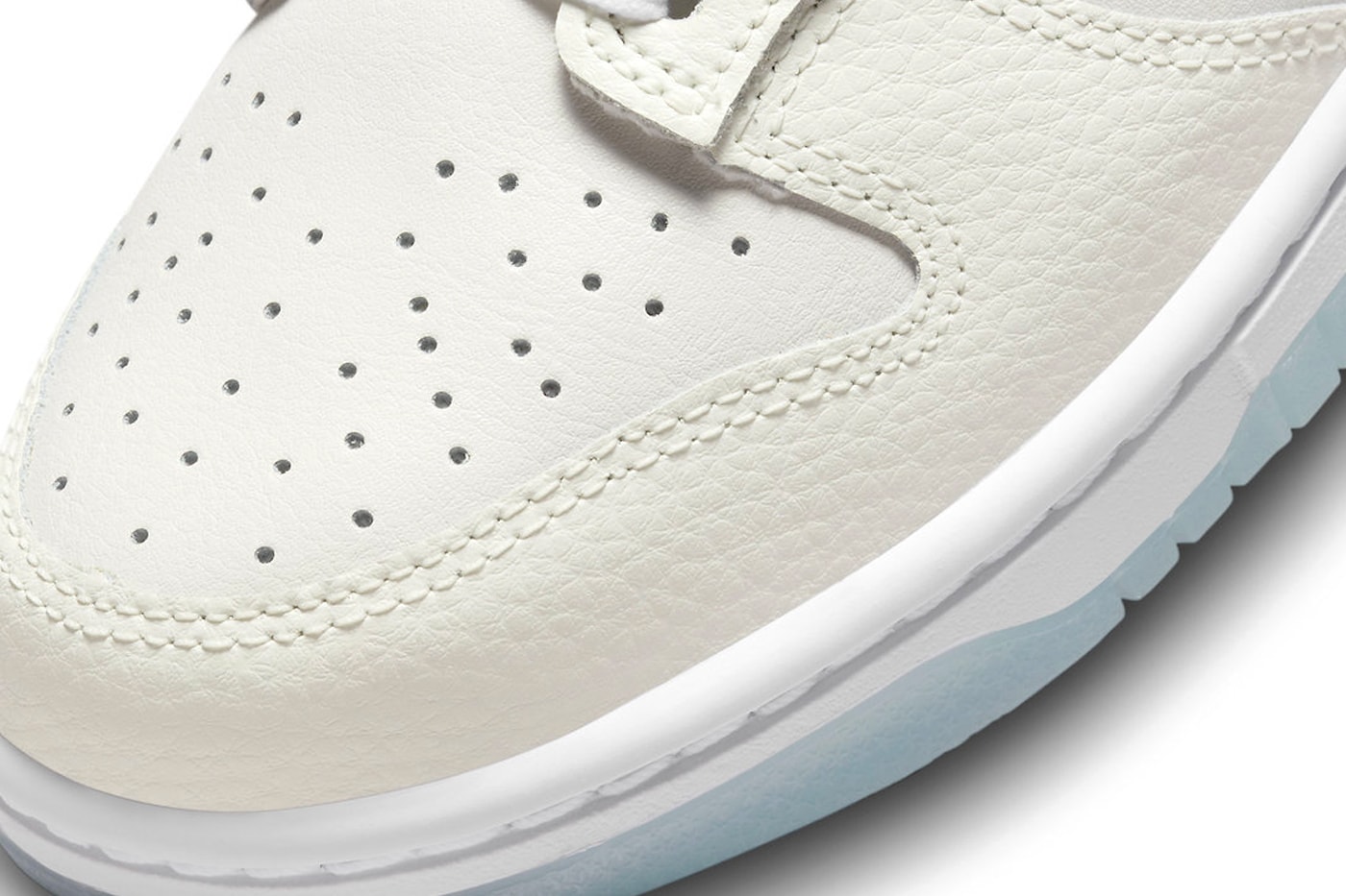 Nike Dunk Low Receives a "Supersonic" Treatment FN7646-030 White/Igloo-Black-Neutral Grey release info classic white shoes low tops swoosh air force 1 alternatives