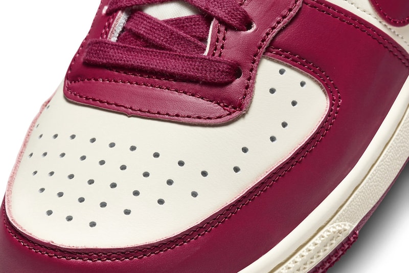 Nike Terminator Low NY vs. NY Release Info FN6842-113 Date Buy Price Coconut Milk Noble Red Track Red Metallic Gold