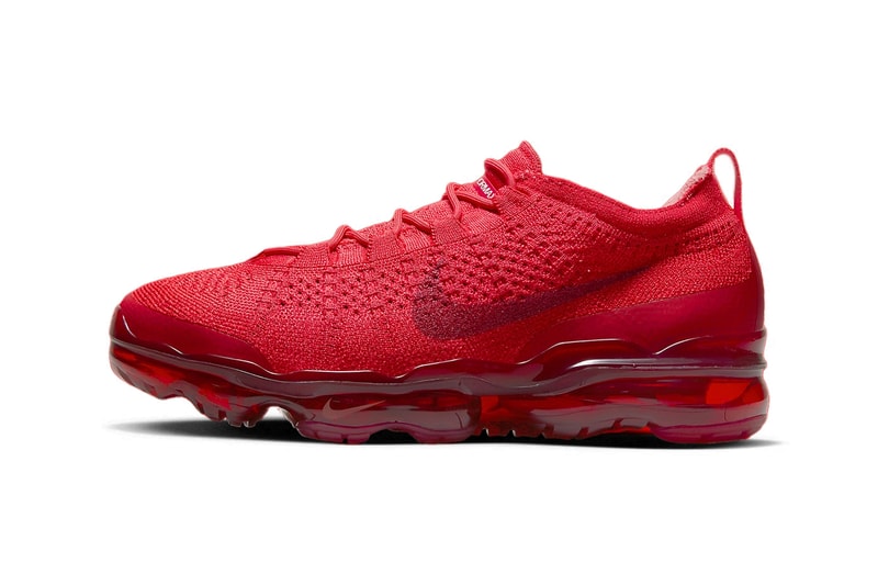 Nike Vapormax 2023 flyknit triple red knit release info date price