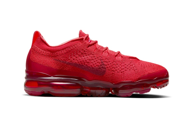 Nike Vapormax 2023 flyknit triple red knit release info date price