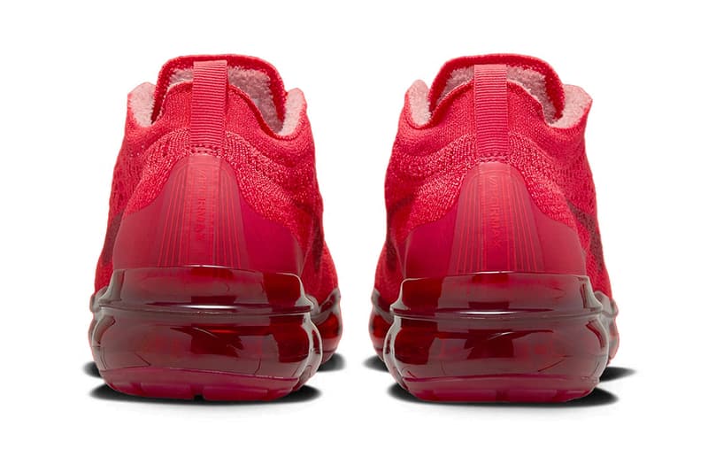 Nike Vapormax 2023 flyknit triple red knit release info date price