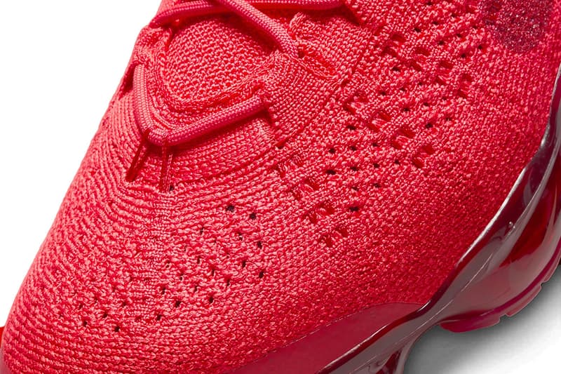 Nike Vapormax 2023 flyknit triple red knit release info date price