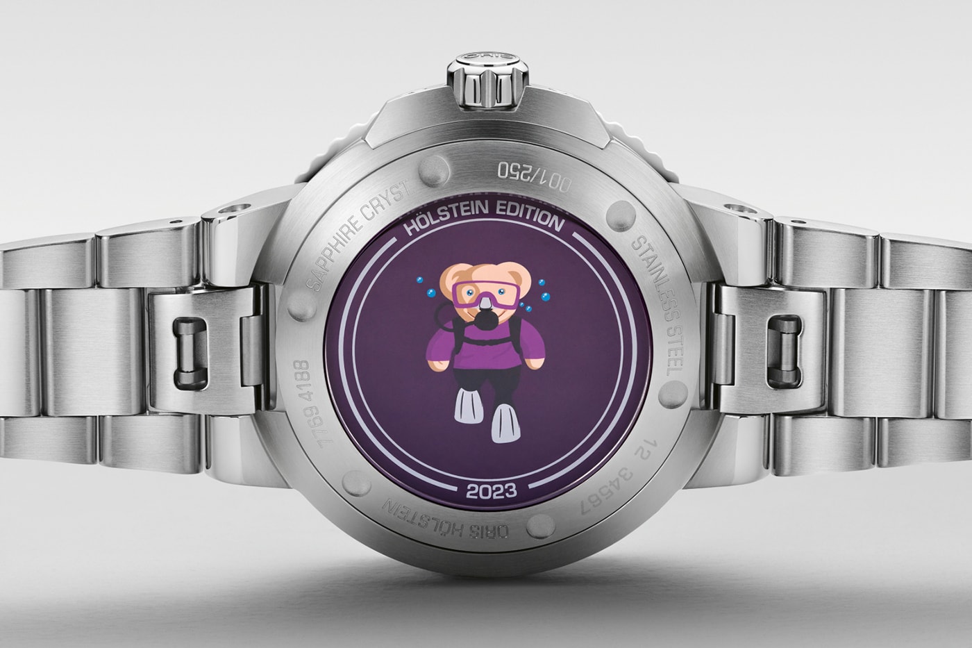 Oris 2023 Hölstein Edition Aquis Divers Watch Purple Dial Release Info