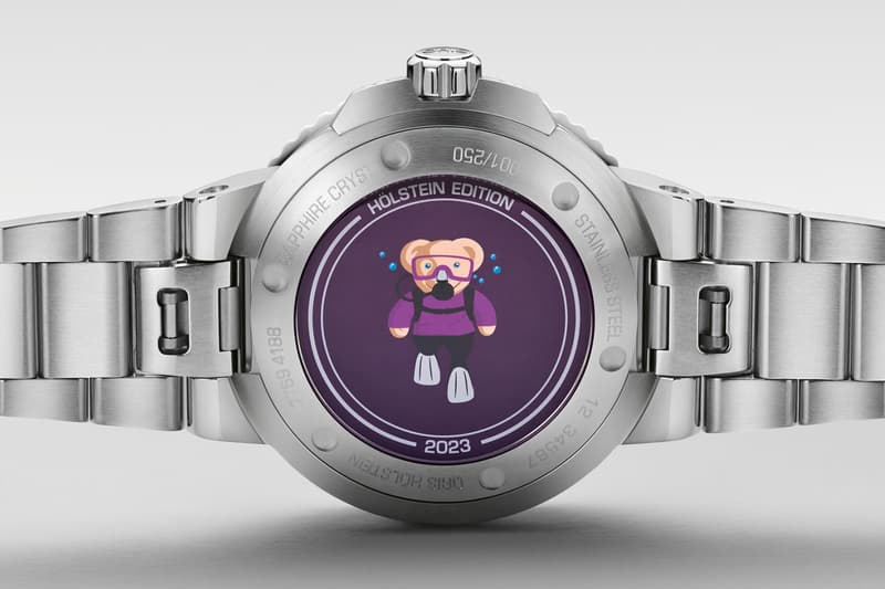 Oris 2023 Hölstein Edition Aquis Divers Watch Purple Dial Release Info