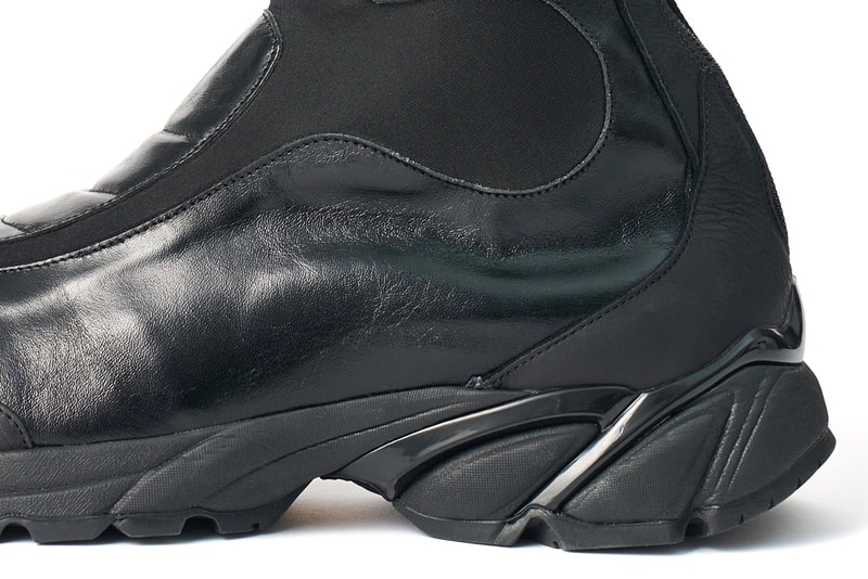 Our Legacy Bionic Boot Black Leather Vibram Sole Unit YKK Zipper Retrofuturistic Biker Boots