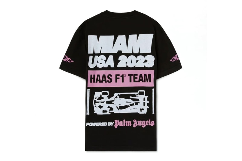 Palm Angels Haas F1 Team collection drop Miami Grand Prix moneygram release info date price