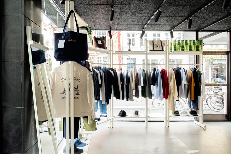 Palmes Temporary Copenhagen Store Opening Information details date tennis FREDERIK GUSTAV sport court