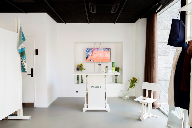 Palmes Temporary Copenhagen Store Opening Information details date tennis FREDERIK GUSTAV sport court