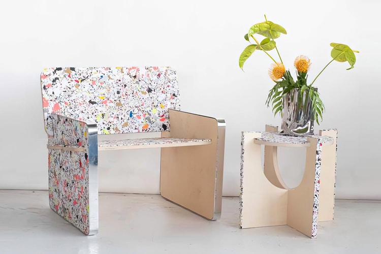 Particle Transforms Recycled Sneaker Materials Into Imaginative Homewares