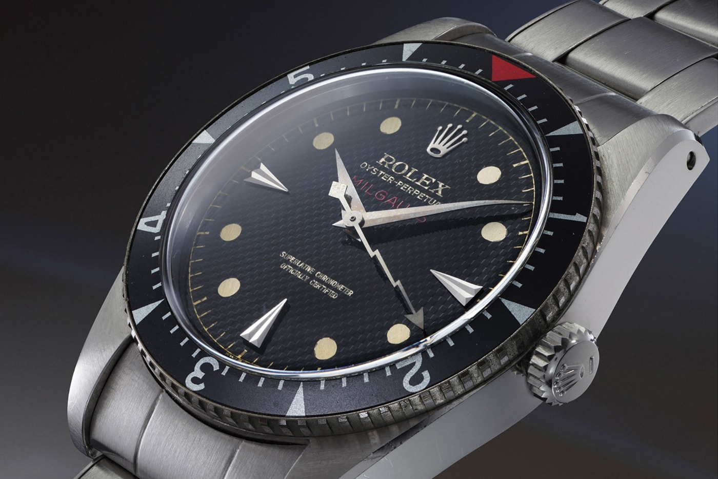 A Mint-Condition 1958 Rolex Milgauss Sells for a Record $2.5 Million USD record sale auction most expensive oyster perpetual