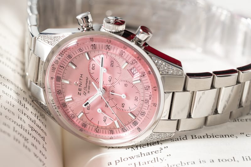 Phillips to Auction a Zenith Chronomaster Original Pink for Breast Cancer Awareness