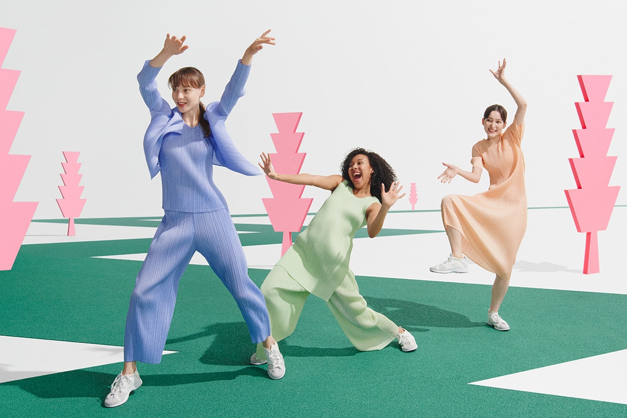 PLEATS PLEASE ISSEY MIYAKE 30th Anniversary Campaign Lookbook Video Pleated Clothing Summer