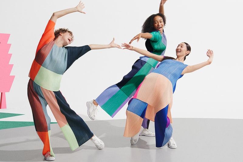 PLEATS PLEASE ISSEY MIYAKE 30th Anniversary Campaign Lookbook Video Pleated Clothing Summer