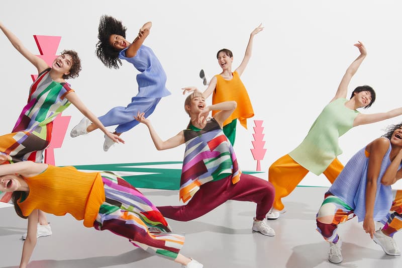 PLEATS PLEASE ISSEY MIYAKE 30th Anniversary Campaign Lookbook Video Pleated Clothing Summer