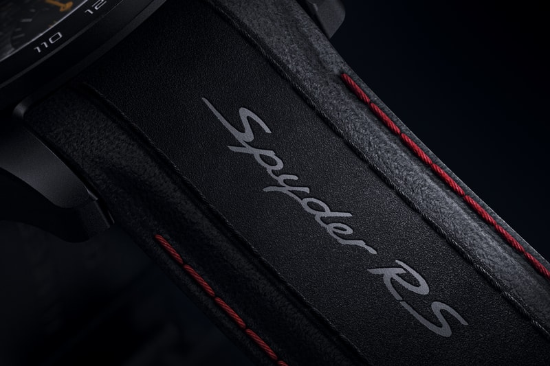 Porsche Design Chronograph 718 Spyder RS Info