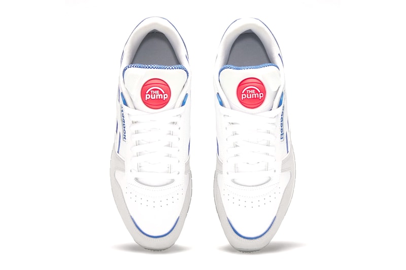 Classic Leather Pump Shoes in Cloud White / Vector Blue / Vector Red