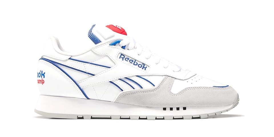 Reebok Outfits Its Classic Leather With Pump Technology