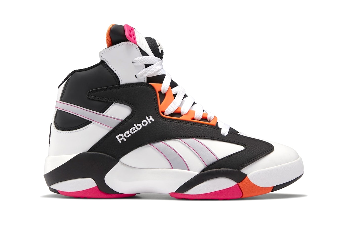 Reebok Shaq Attaq "Miami" Colorway Has an Official Release Date HR0500 Footwear White/Core Black-Cold Grey shaquille oneile basketball shoes miami grand prix 