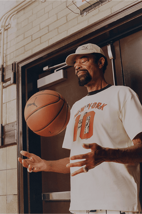 Rhuigi PUMA Drop 4 Release Information details date basketball collaboration New York Worldwide RJ Barrett Walt Clyde Frazier Rhuigi Villaseñor puma nba Clyde Mid