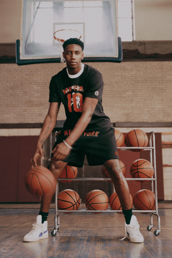 Rhuigi PUMA Drop 4 Release Information details date basketball collaboration New York Worldwide RJ Barrett Walt Clyde Frazier Rhuigi Villaseñor puma nba Clyde Mid