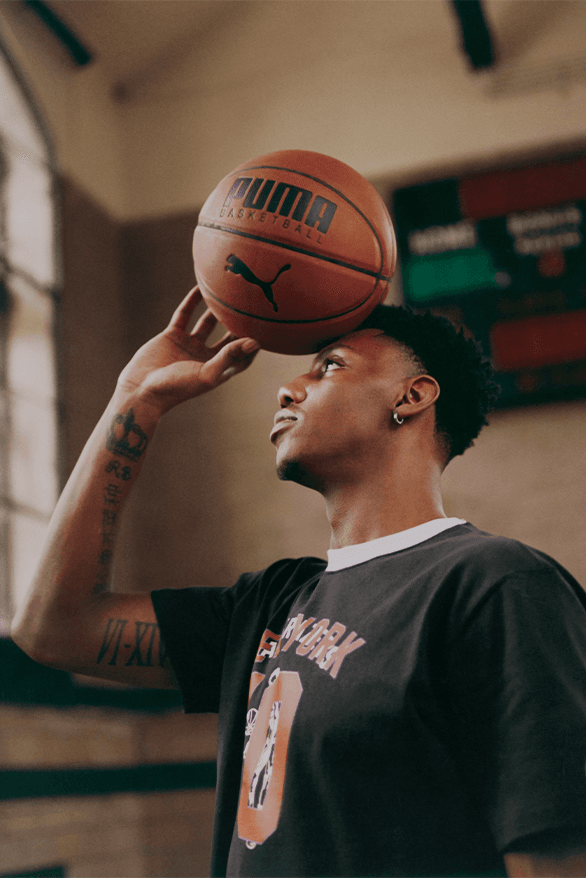 Rhuigi PUMA Drop 4 Release Information details date basketball collaboration New York Worldwide RJ Barrett Walt Clyde Frazier Rhuigi Villaseñor puma nba Clyde Mid