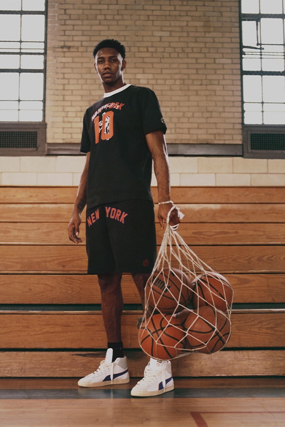 Rhuigi PUMA Drop 4 Release Information details date basketball collaboration New York Worldwide RJ Barrett Walt Clyde Frazier Rhuigi Villaseñor puma nba Clyde Mid