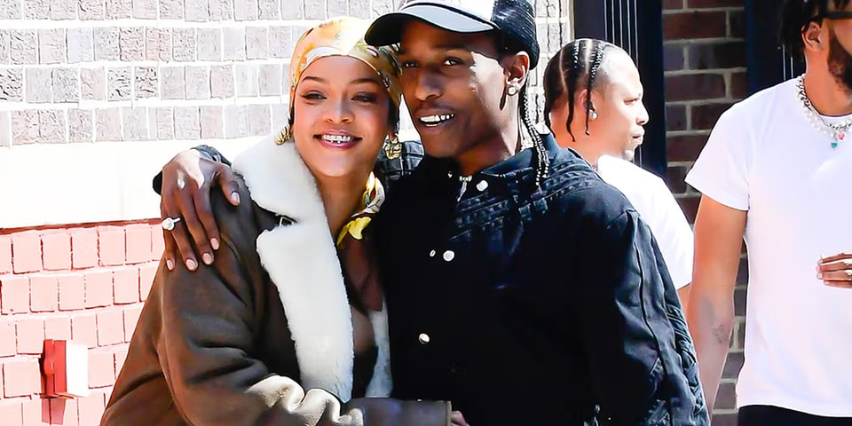 TrendsO'clock on X: Fashion News: Rihanna and A$AP Rocky at the