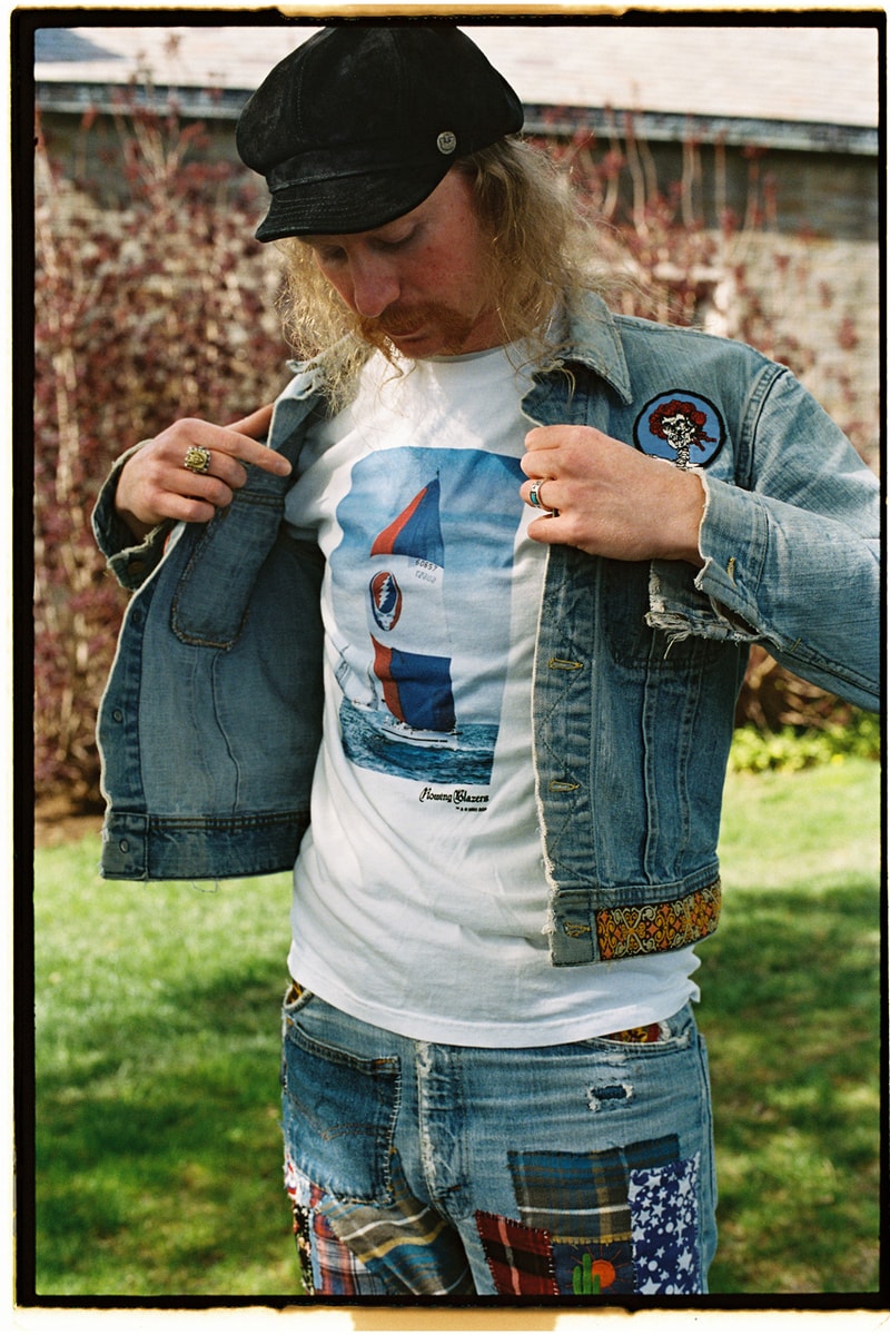Rowing Blazers x Grateful Dead Mike Gracie Jack Carlson Collaboration Collection Lookbook Release Information Drops 