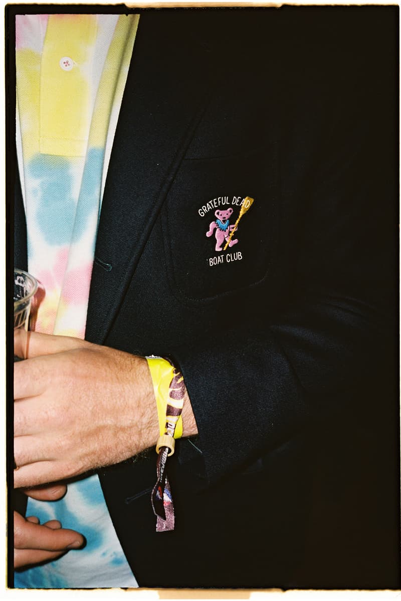 Rowing Blazers x Grateful Dead Mike Gracie Jack Carlson Collaboration Collection Lookbook Release Information Drops 