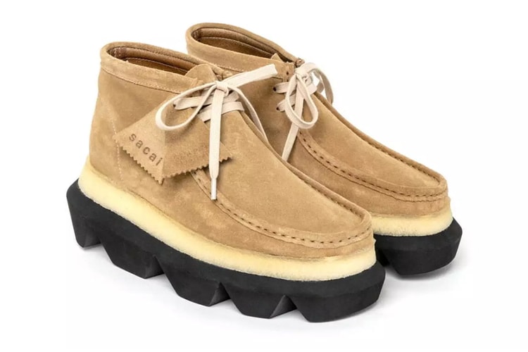 sacai Sets a Monstrous Touch on the Clarks Originals Wallabee