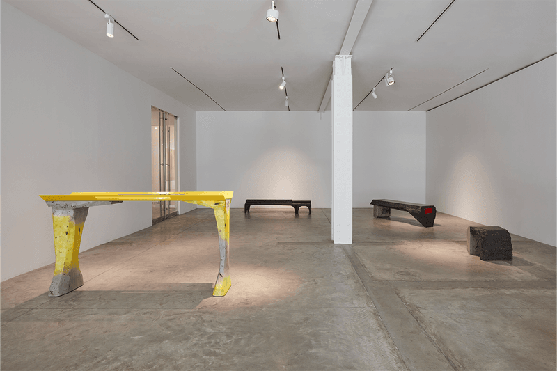 Samuel Ross 'COARSE' Exhibition New York City Friedman Benda art furniture uk designer British