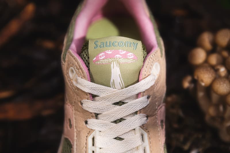 Saucony Originals Mushroom Pack Spring Summer 2023 3D G.R.I.D. Hurricane Shadow 5000 Shadow 6000 Hyphalite Sustainability