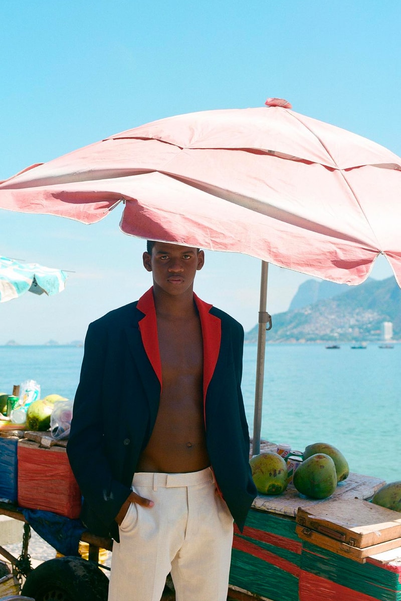 Jacquemus Spring Summer 2023 "LE RAPHIA" Rio de Janeiro Brasil Campaign Simon Porte Eber Figueira Lookbooks