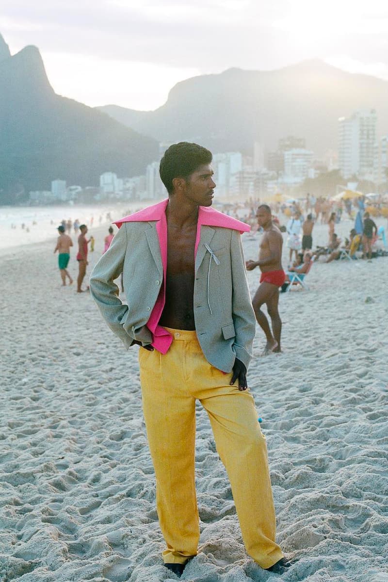 Jacquemus Spring Summer 2023 "LE RAPHIA" Rio de Janeiro Brasil Campaign Simon Porte Eber Figueira Lookbooks