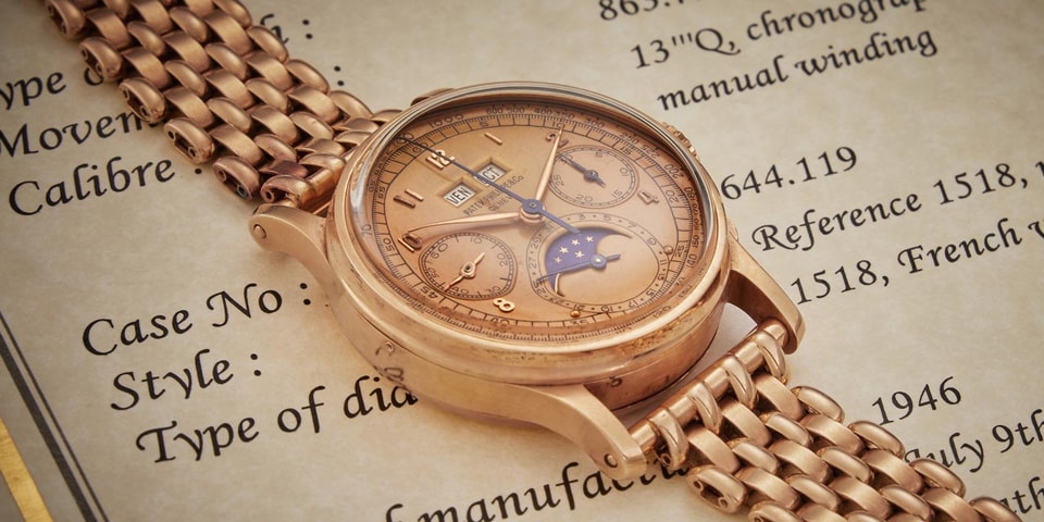 Sotheby's To Auction Newly-Discovered Patek Philippe "Pink-on-Pink" 1518 Timepiece - Vimarsana News