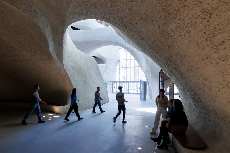 Studio Gang Creates Concrete Caverns for The Gilder Center in NYC