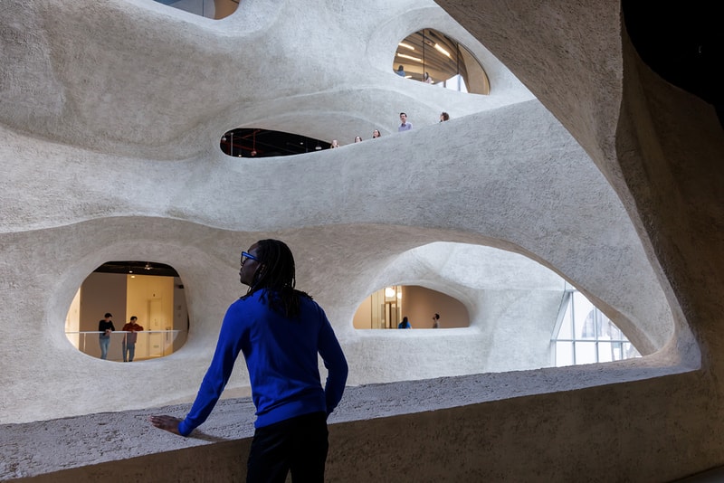 Studio Gang Creates Concrete Caverns for The Gilder Center in NYC