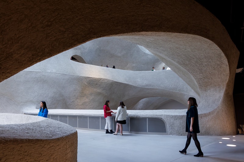 Studio Gang Creates Concrete Caverns for The Gilder Center in NYC