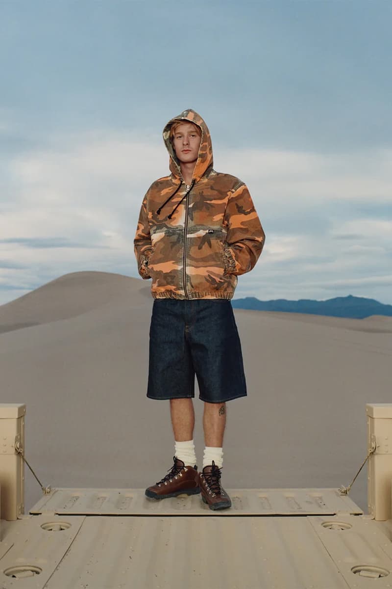 Stussy Summer 2023 lookbook 4x4 camo release info date price