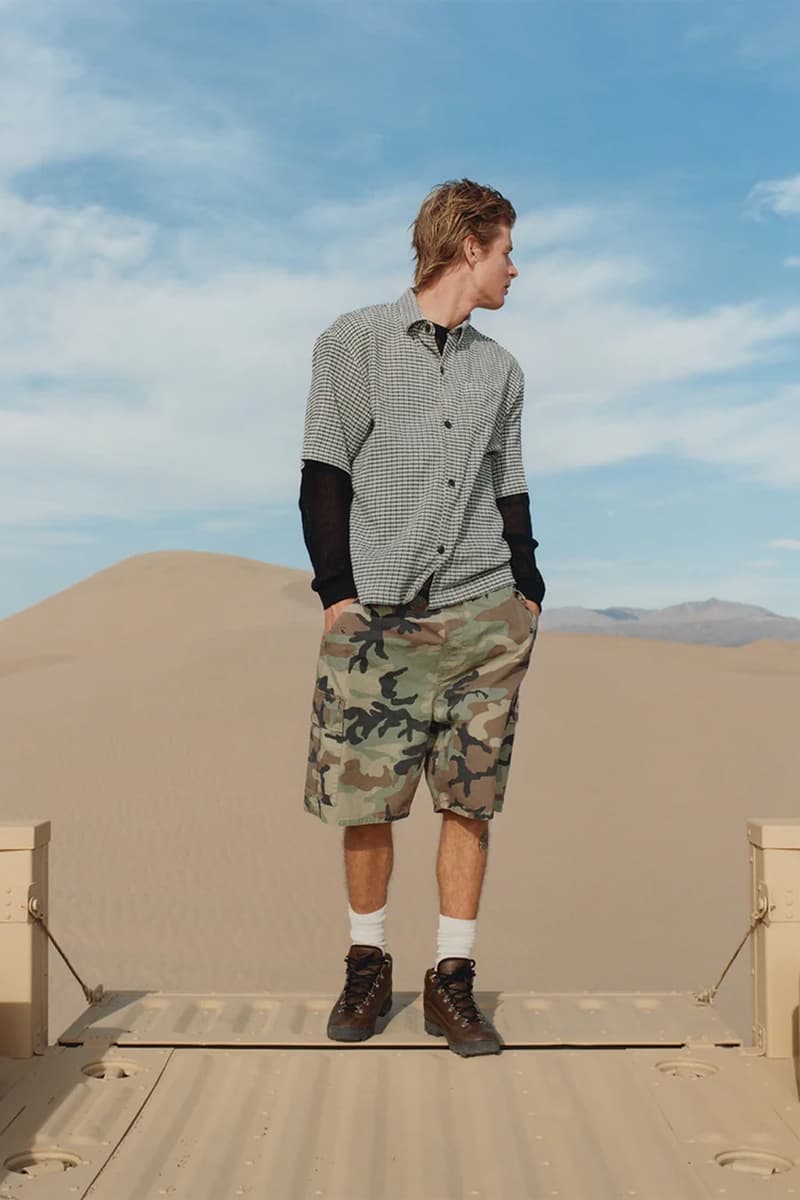 Stussy Summer 2023 lookbook 4x4 camo release info date price