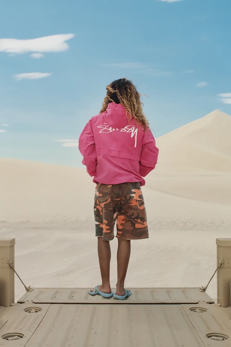 Stussy Summer 2023 lookbook 4x4 camo release info date price