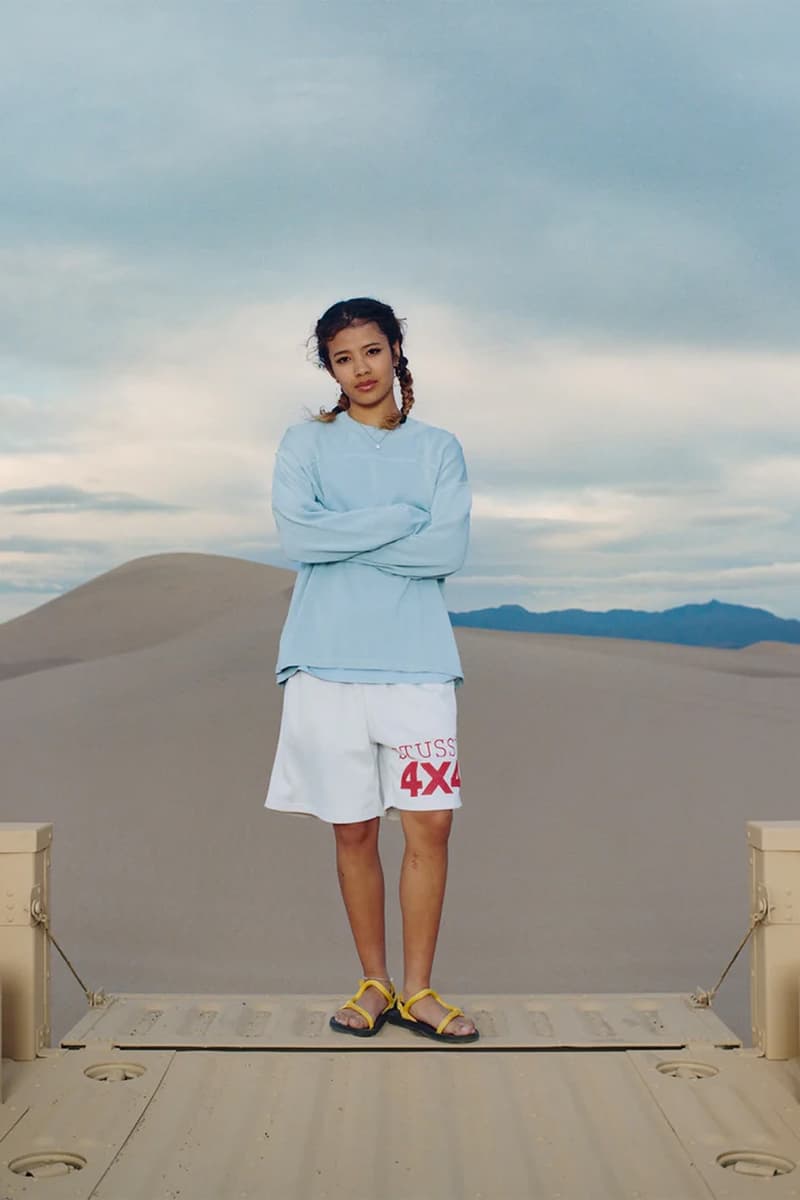 Stussy Summer 2023 lookbook 4x4 camo release info date price