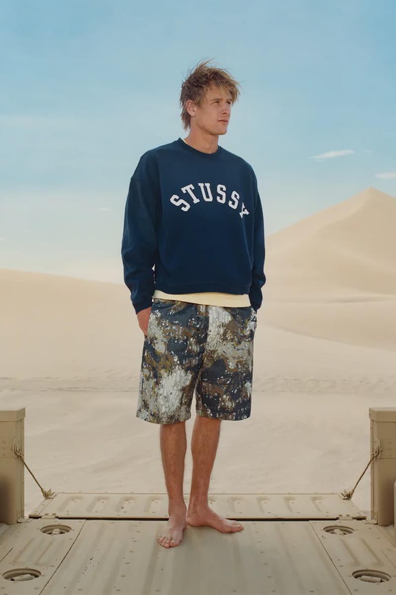 Stussy Summer 2023 lookbook 4x4 camo release info date price