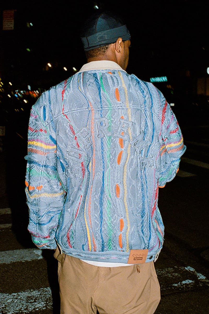 Supreme x COOGI Spring 2023 Collaboration australian brand drogs fashion lookbook cuggi toorak melbourne ss top mid 1990s