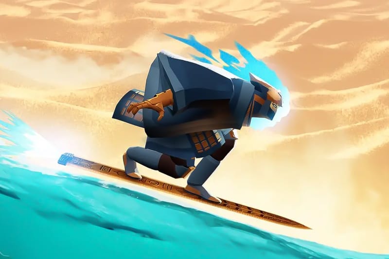 Catch Big Air Through Desert Ruins in 'Sword of the Sea'