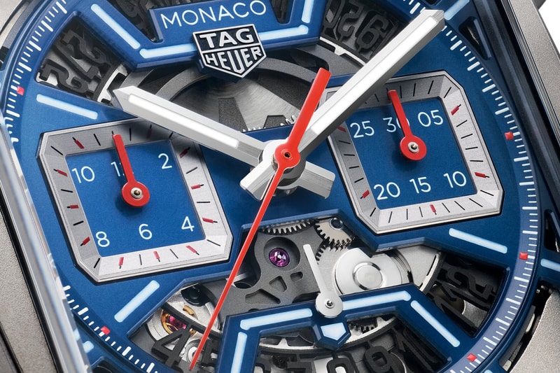 TAG Heuer Monaco Skeleton Dial Monaco Grand Prix Release Info three new chronograph watches switzerland iconic steve mcqueen ryan gosling racing heritage