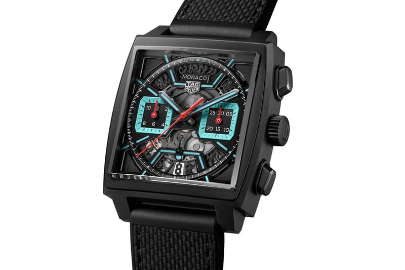 TAG Heuer Monaco Skeleton Dial Monaco Grand Prix Release Info three new chronograph watches switzerland iconic steve mcqueen ryan gosling racing heritage