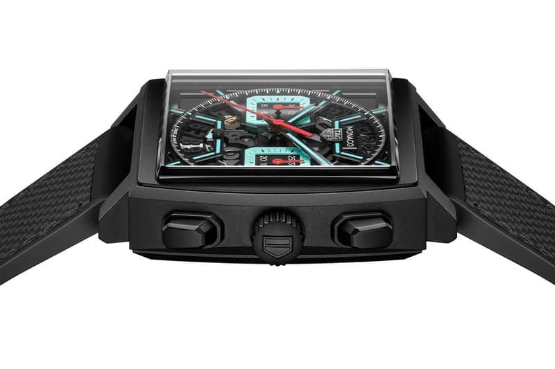 TAG Heuer Monaco Skeleton Dial Monaco Grand Prix Release Info three new chronograph watches switzerland iconic steve mcqueen ryan gosling racing heritage